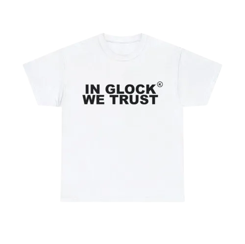 In glock we trust shirt - Image 3