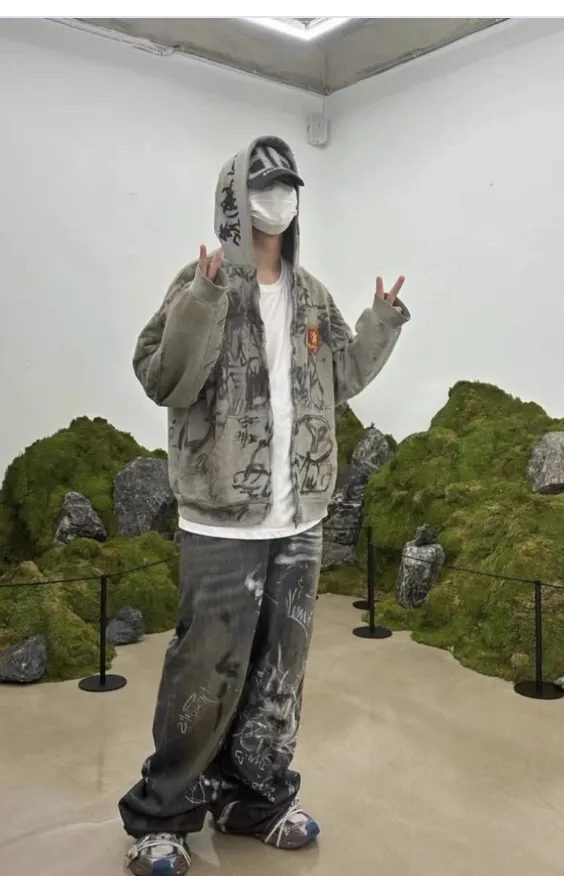 BLenciaga Graffiti Pants (2 Styles) - Image 4