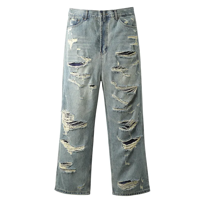 BALENCIAGA DISTRESSED JEANS - Image 2