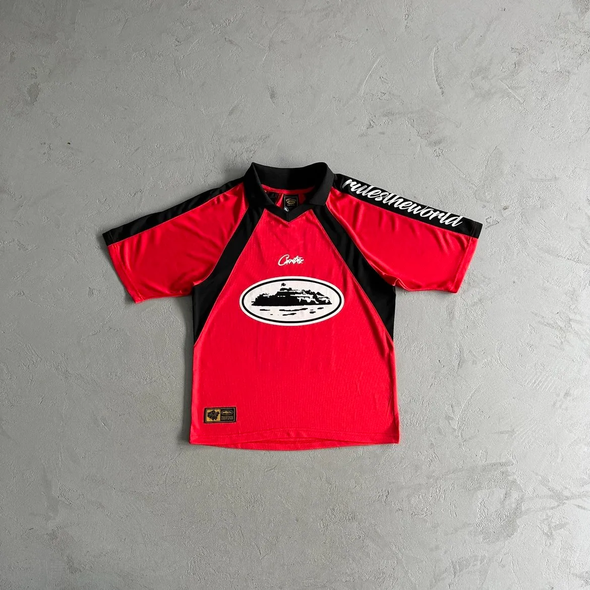 corteiz jersey panel - red - Image 2