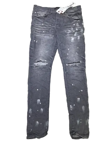 Purple Ripped Jeans - Image 2