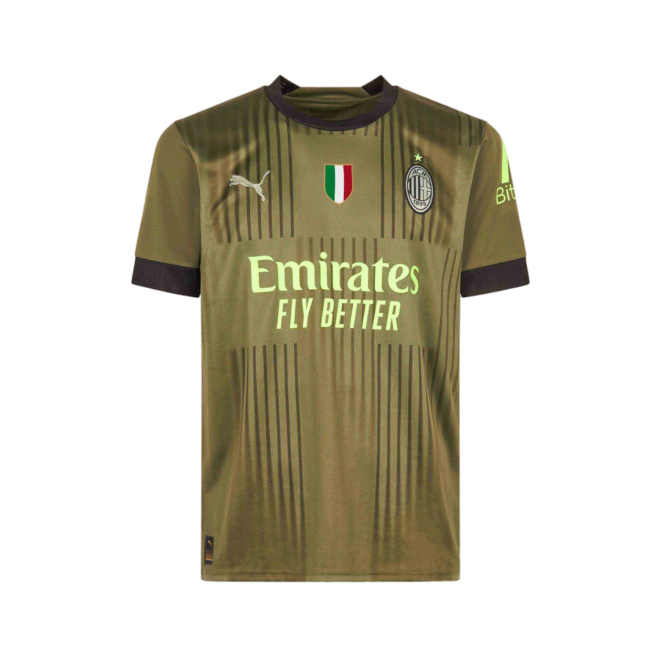 milan football jersey t-shirt - Green - Image 3