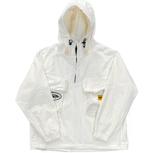 CORTEIZ JACKET SLANT POCKET WHITE - Image 2