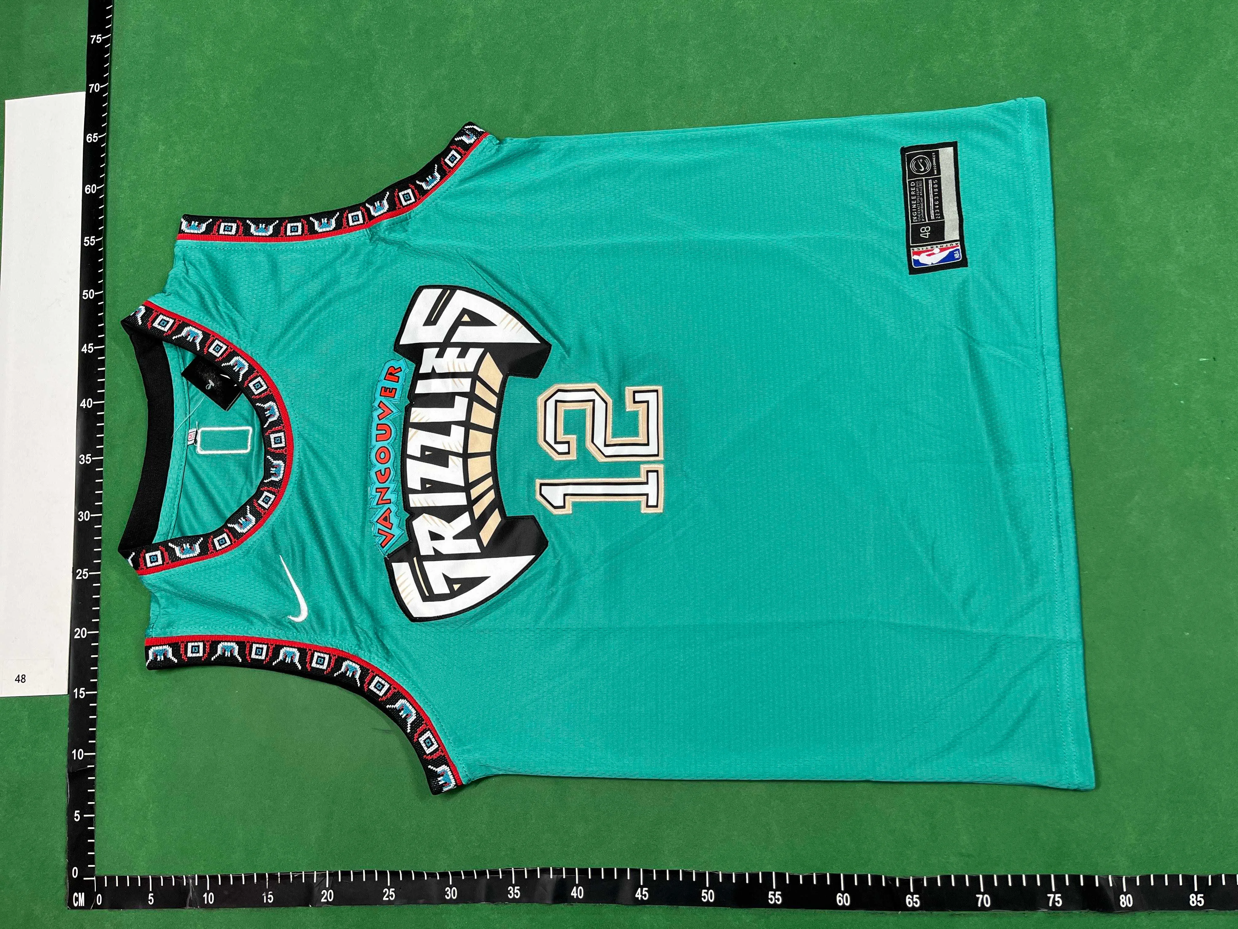 NBA Jersey Tanktop Basket Grizzly Morant N.12 - Image 4