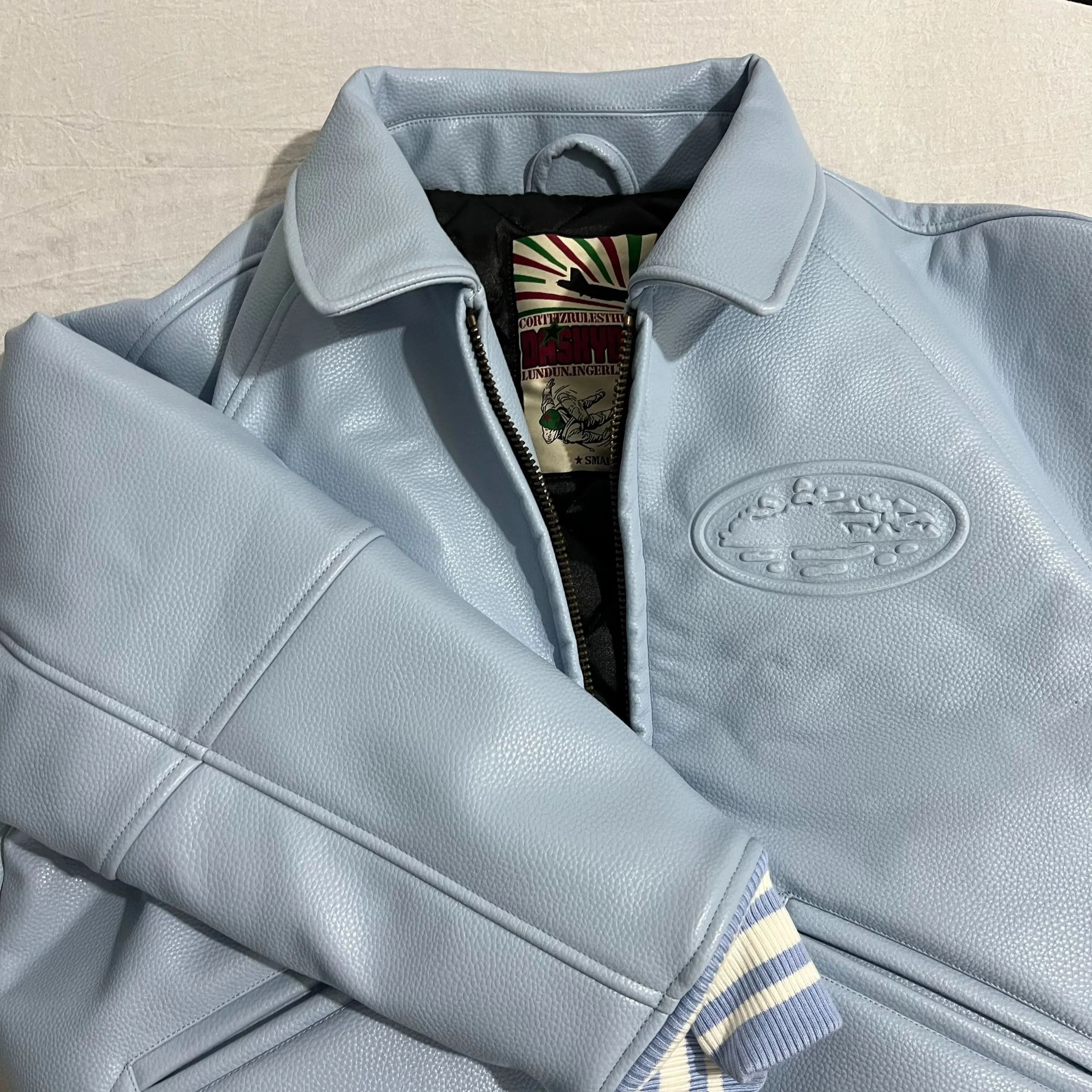 Corteiz Leather Jacket - Image 2