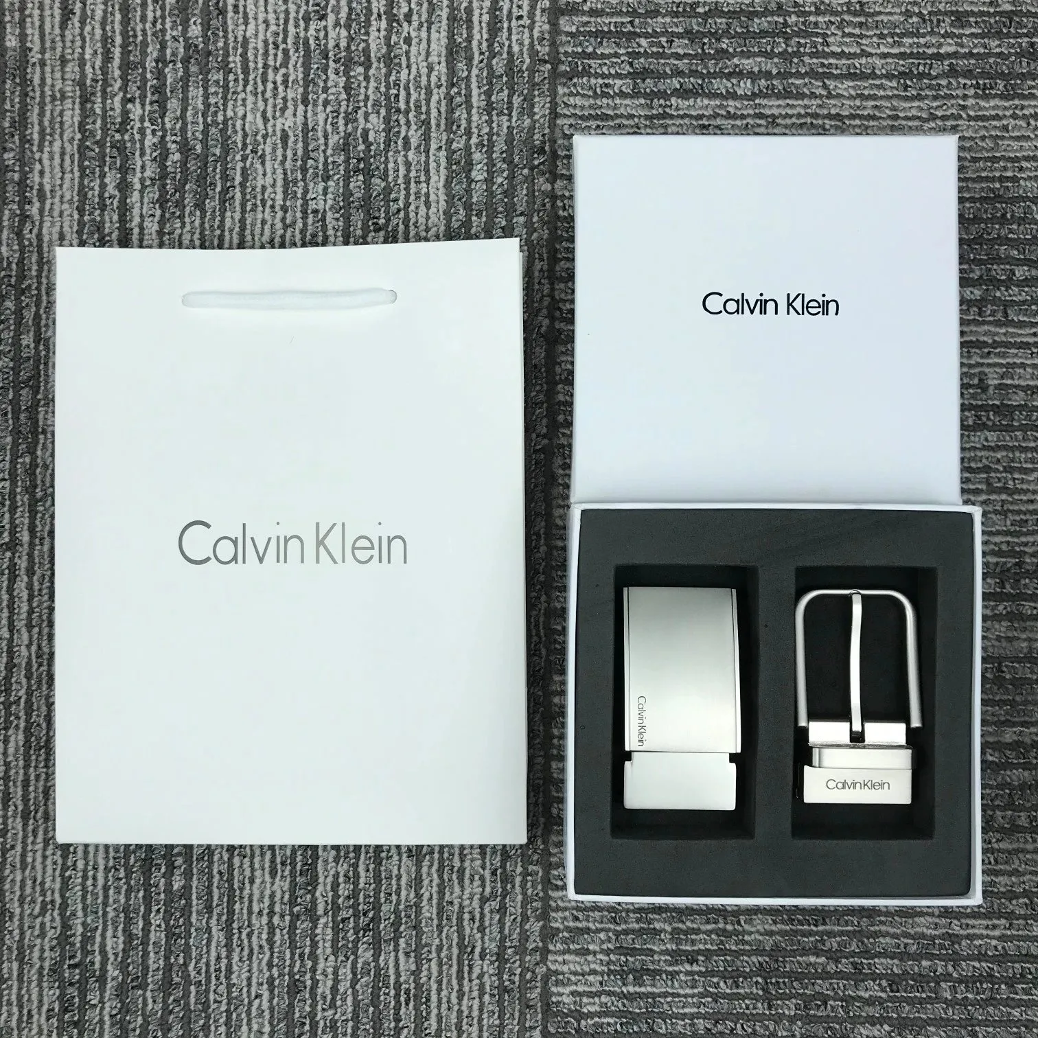 CK belt with two buckles - Image 2