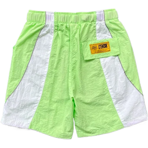 corteiz Shorts Alcatraz Sun & Rain - Mint Green - Image 2