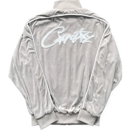 corteiz Tracksuit Velvet - Gray - Image 2