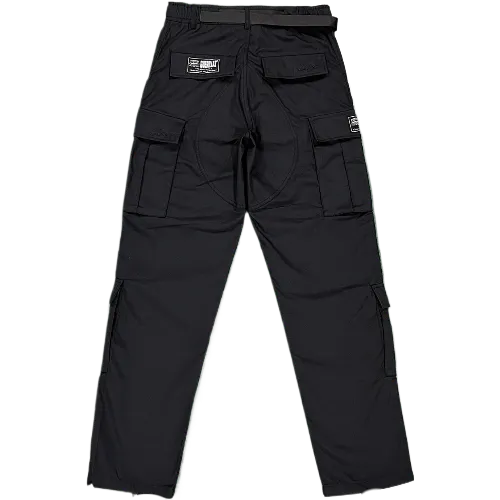 corteiz pants cargo Black/Blacklogo - Image 2