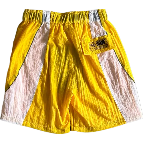corteiz shorts Alcatraz Sun & Rain -White & Yellow - Image 2