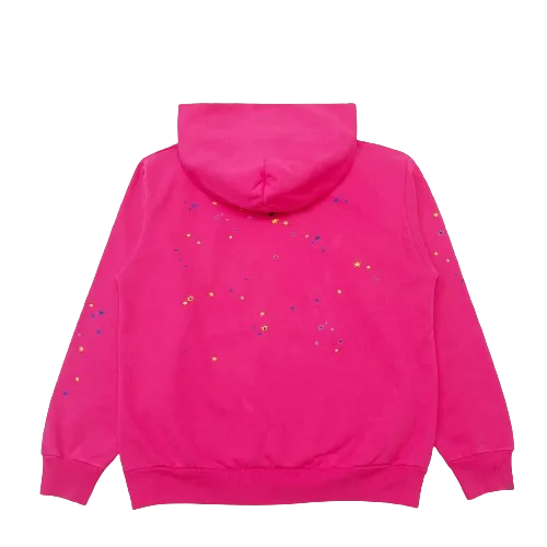 Sp5der Pink Hoodie - Image 2
