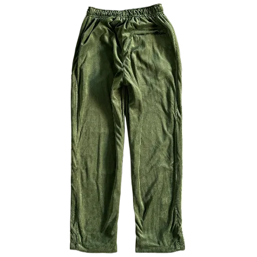 corteiz Velor tracksuit pants - Green - Image 2
