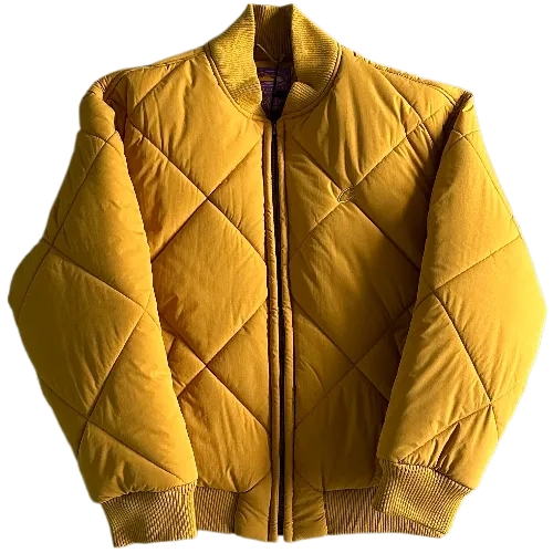 corteiz jacket bomber olde english -yellow - Image 2