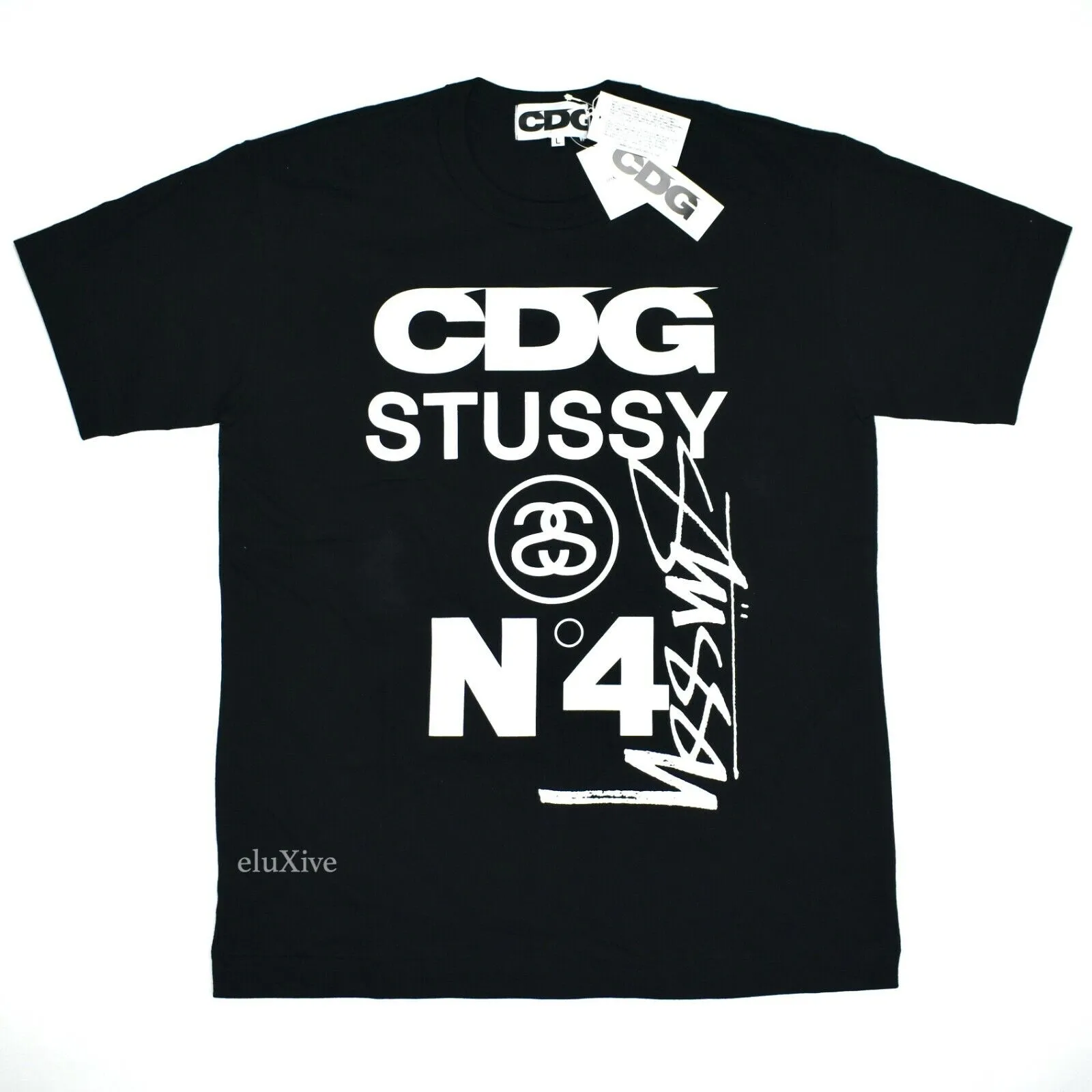 STUSSY CDG TSHIRT - Image 2