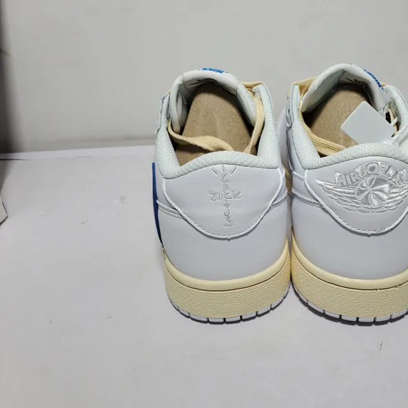 Travis Scott x Air Jordan 1 Low White Blue - Image 3
