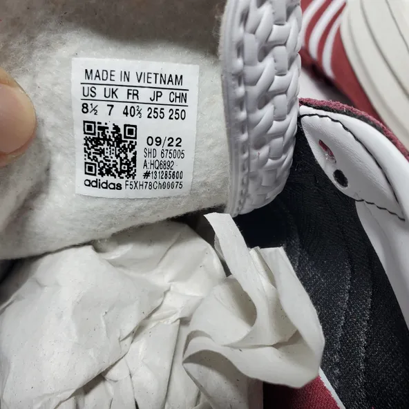 Adidas Gazelle Bold ​Shadow Red White - Image 2