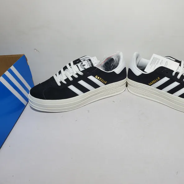 Adidas Wmns Gazelle Bold Black White - Image 3
