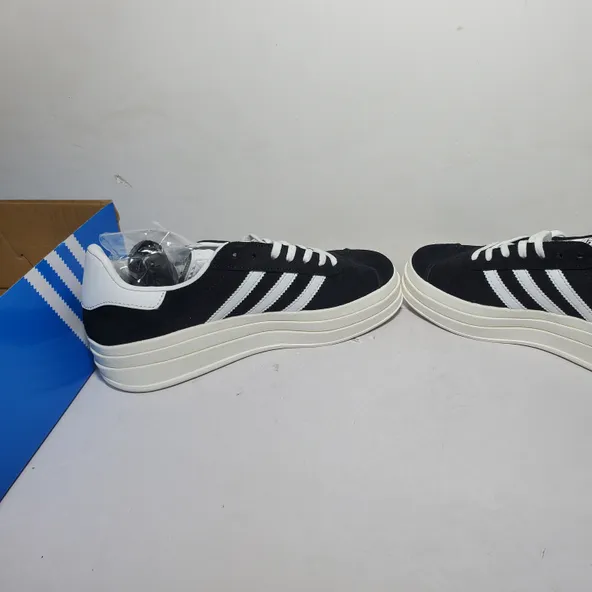 Adidas Wmns Gazelle Bold Black White - Image 4