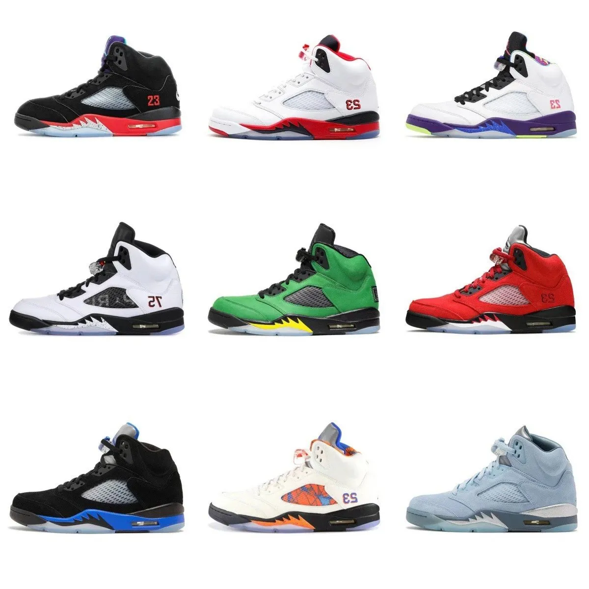 [1:1AJ5]AJ5 sports versatile basketball shoes (24)