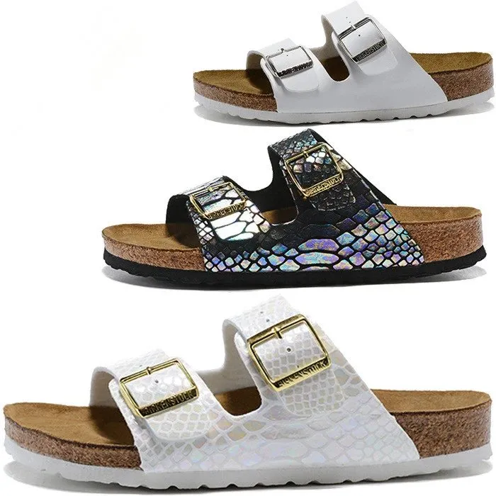 夏季两扣拖鞋休闲凉拖鞋软木底 (23)