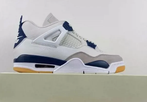 SB x AJ4 Retro SP Navy shoes sneakers,aj4 (94)