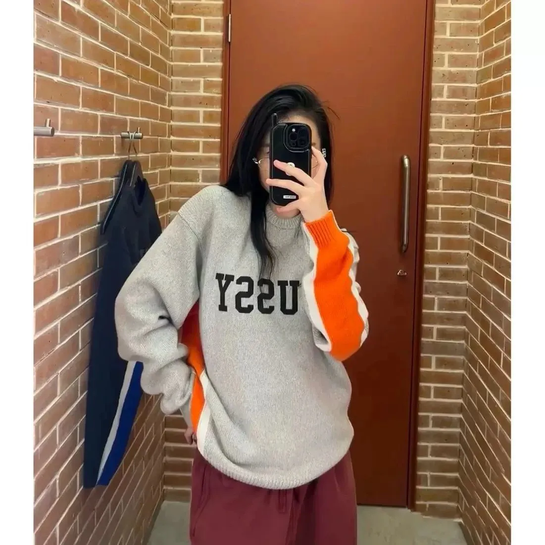 Stu CONTRAST STRIPE CREW (69)